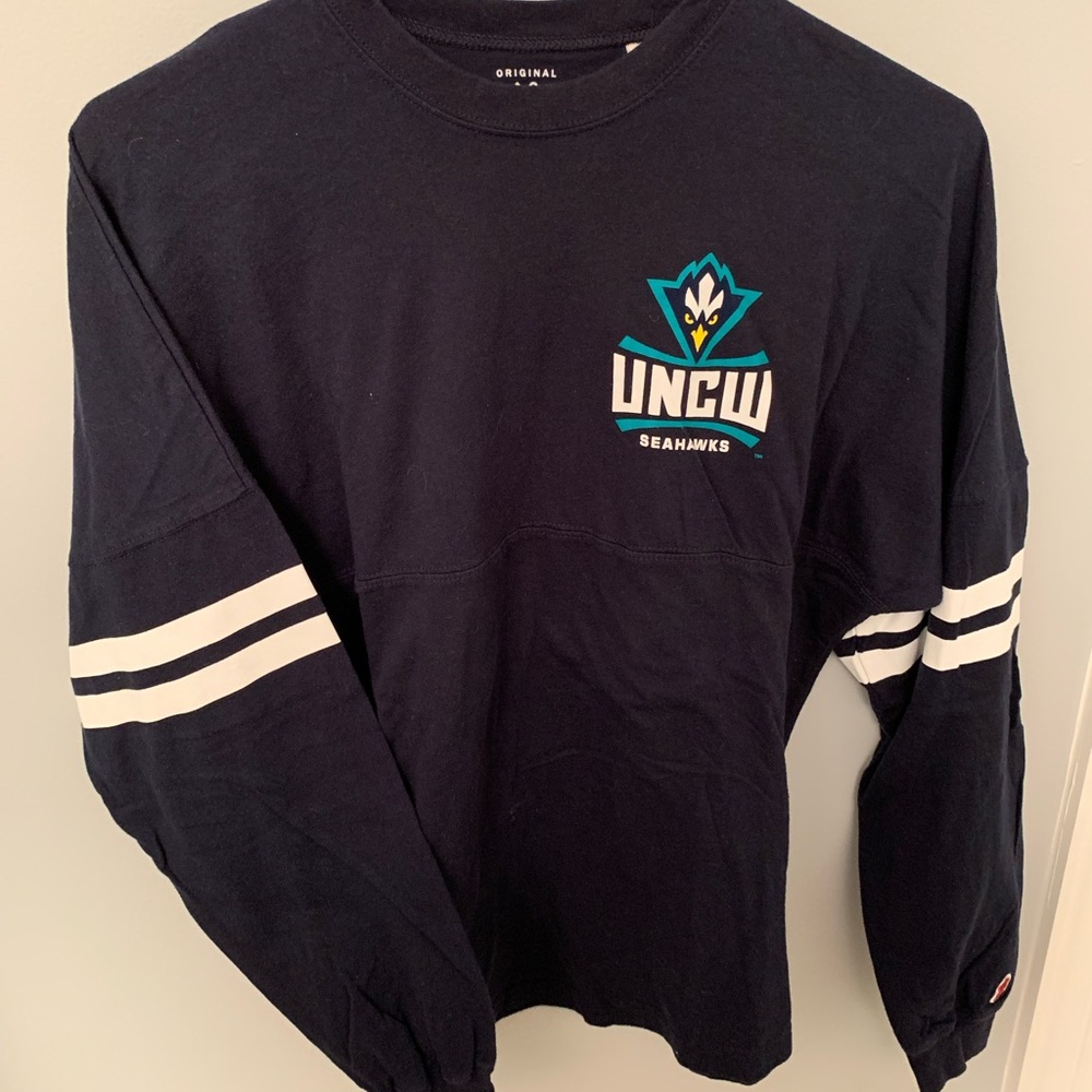 UNCW long sleeve tee